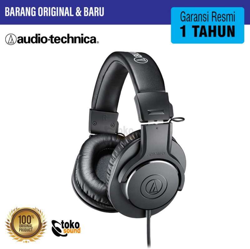 Jual Audio Technica Ath M20x Professional Headphones Terbaru