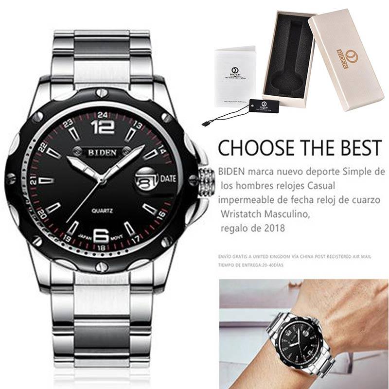 Jual Biden Stainless Steel Luxury Jam Tangan Pria Original Waterproof Online September 2020 Blibli Com
