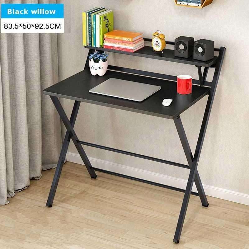 Meja Laptop Kerja Belajar Lipat Foldable Portable Rigid Computer Desk