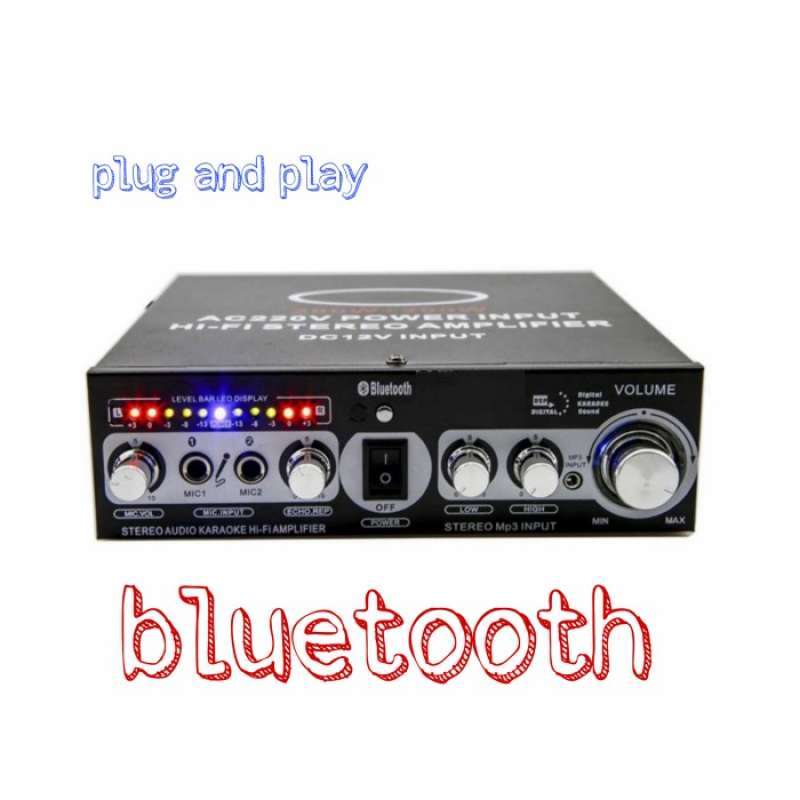 Promo Power Amplifier Bluetooth Karaoke 