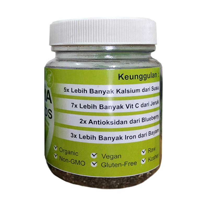 Jual Galery Herbal Black Chia Seeds Organic Mexico Superfood 100 G Online Oktober 2020 Blibli Com