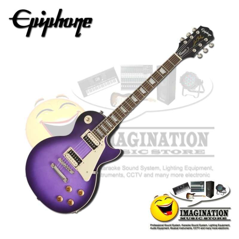 Epiphone les paul classic worn violet purple burst discount