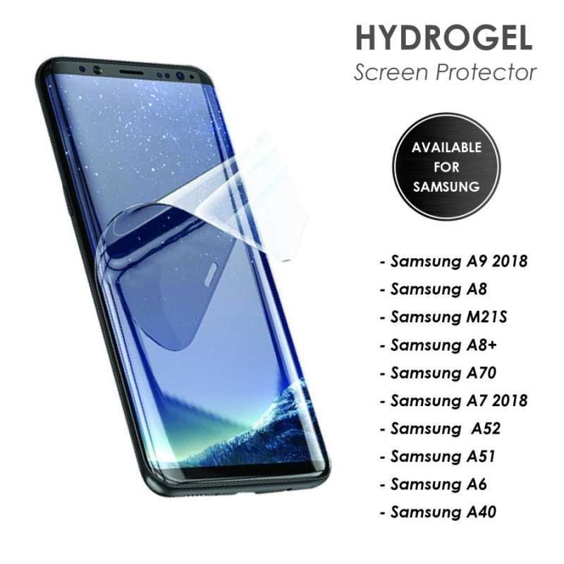 HYDROGEL SCREEN PROTECTOR SAMSUNG A52 A72 M02 M30S M62 S21 PLUS ULTRA