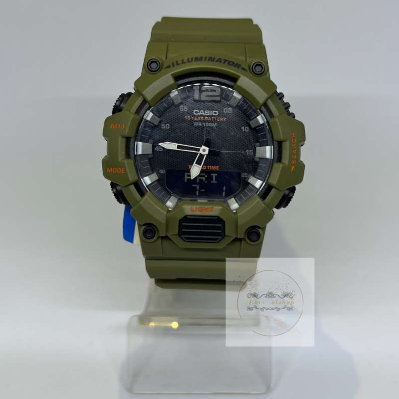 Cara setting jam casio illuminator hotsell telememo 30