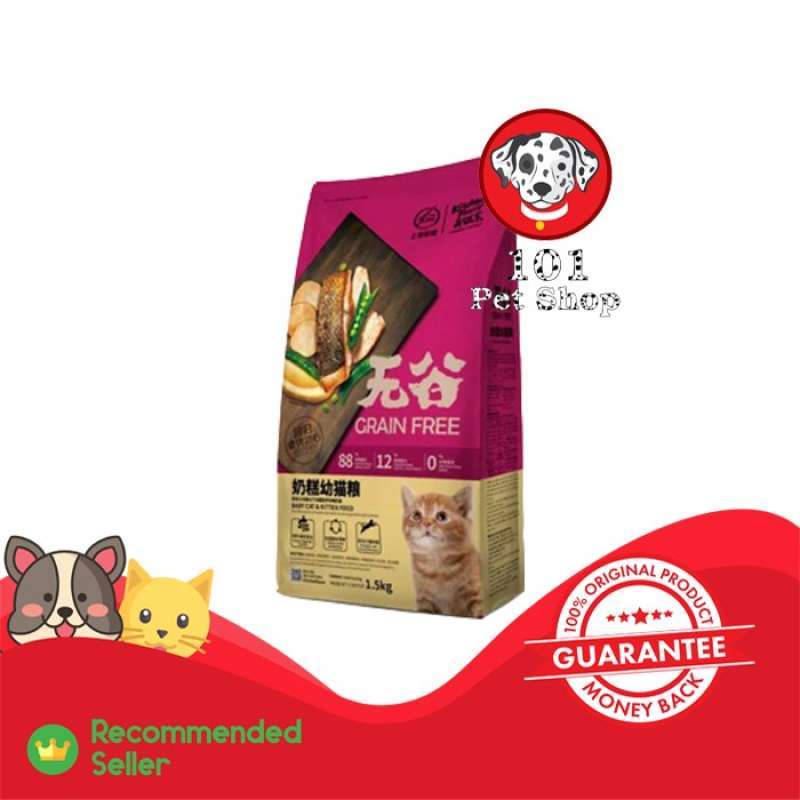 Makanan kucing kitchen flavor clearance