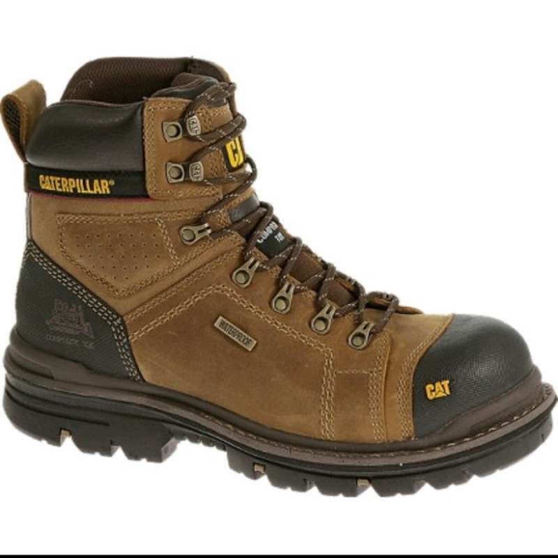 caterpillar boots beige