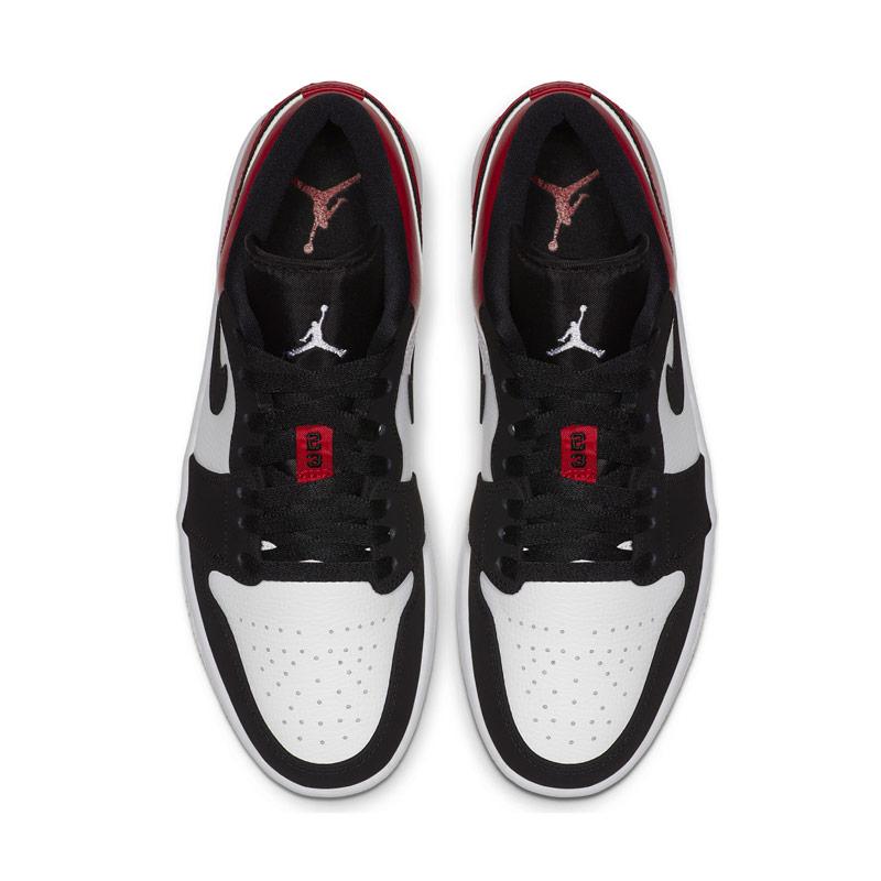 nike air jordan 1 retro low black toe