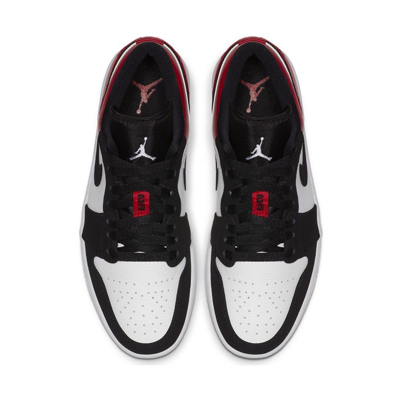 jual air jordan 1 low black toe