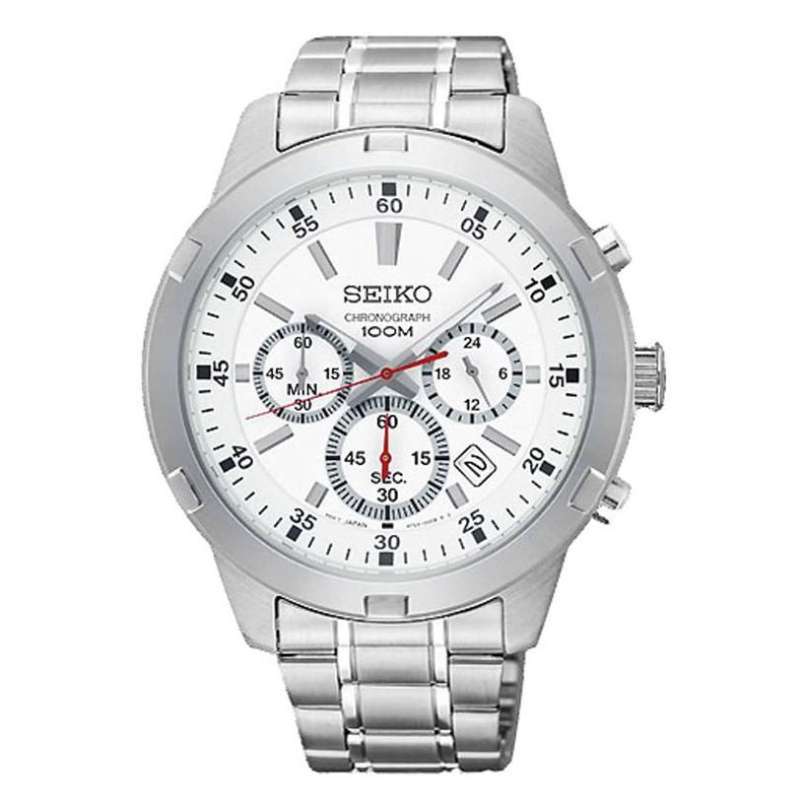 Harga jam seiko chronograph 100m original hot sale