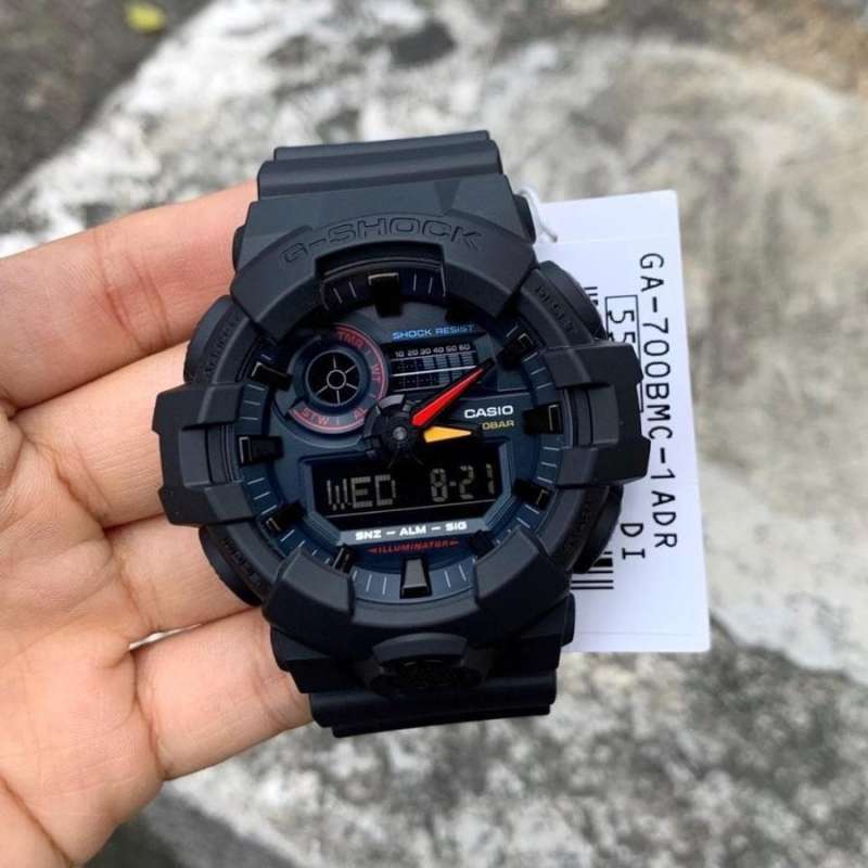 Jual Casio G SHOCK Analog Digital Jam Tangan Karet GA 700BMC 1A