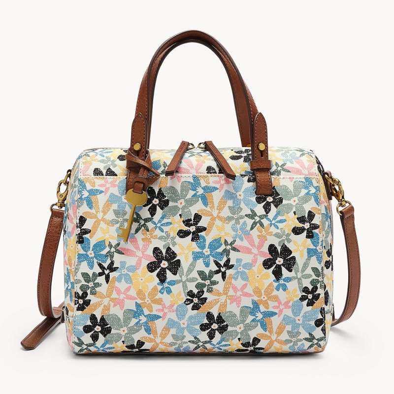 Jual Tas Wanita Fossil Rachel Satchel Flower ZB7314729 di