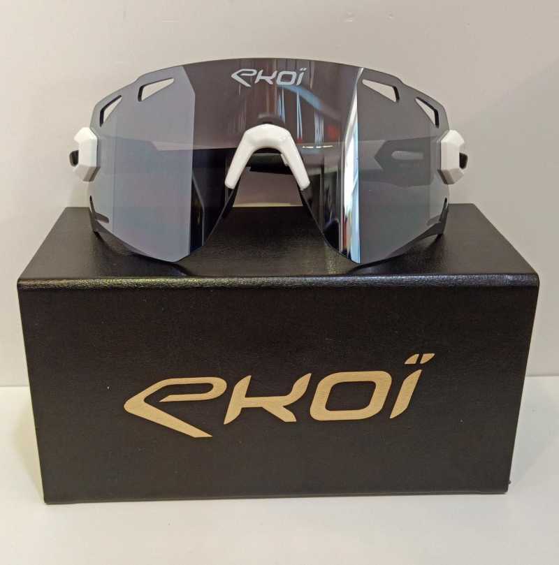 サングラス EKOI PREMIUM 70 WHITE BLACK MIRROR