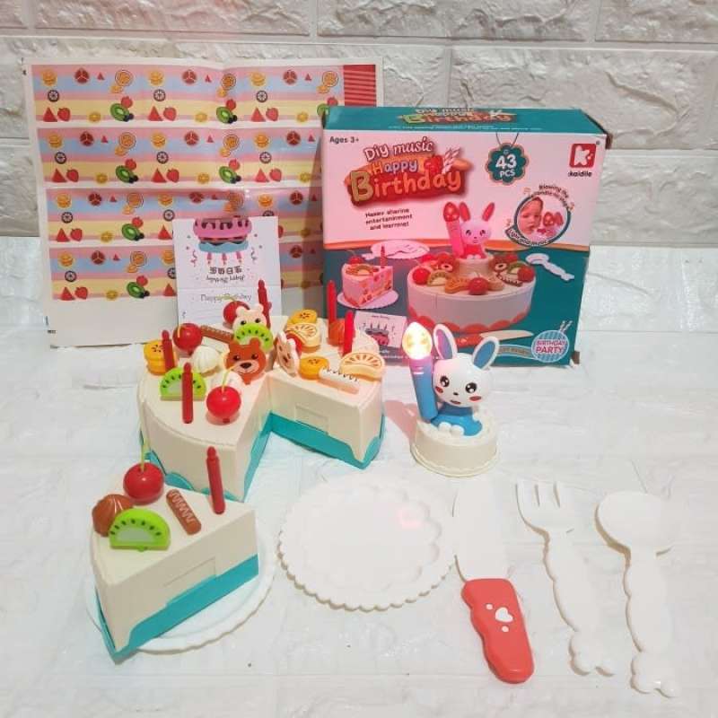 Kue tart ulang tahun anak perempuan