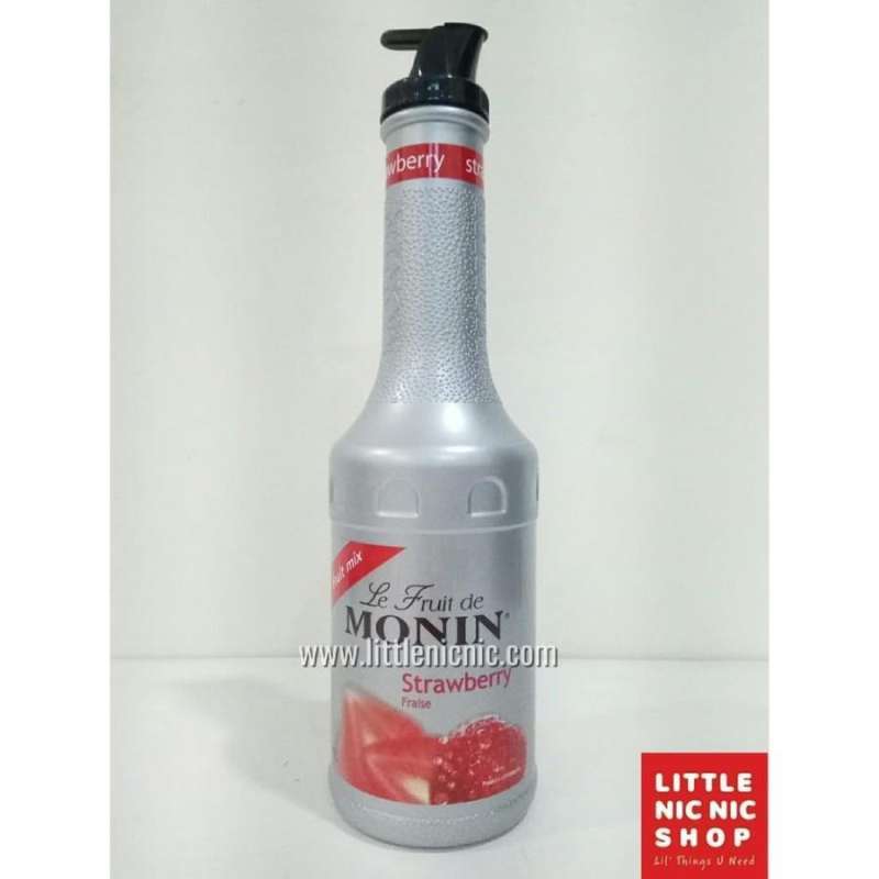 Monin Strawberry Fruit Mix - LE FRUIT DE MONIN STRAWBERRY