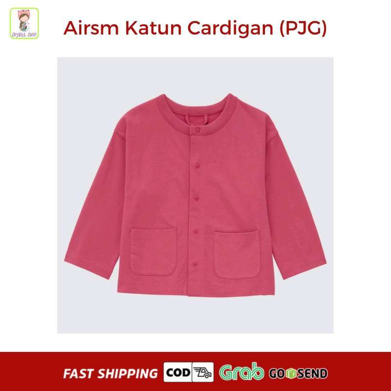 Promo UNIQLO cairsm jacket jaket cardigan anak anti uv ORI bagus