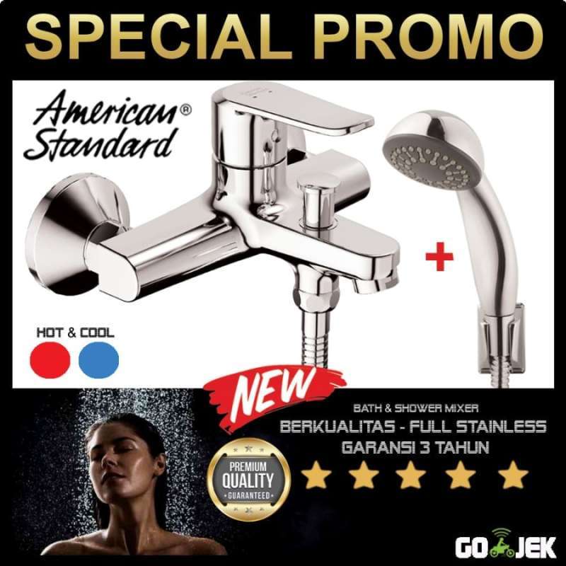 American Standard keran shower mixer genie hand shower Hot cool