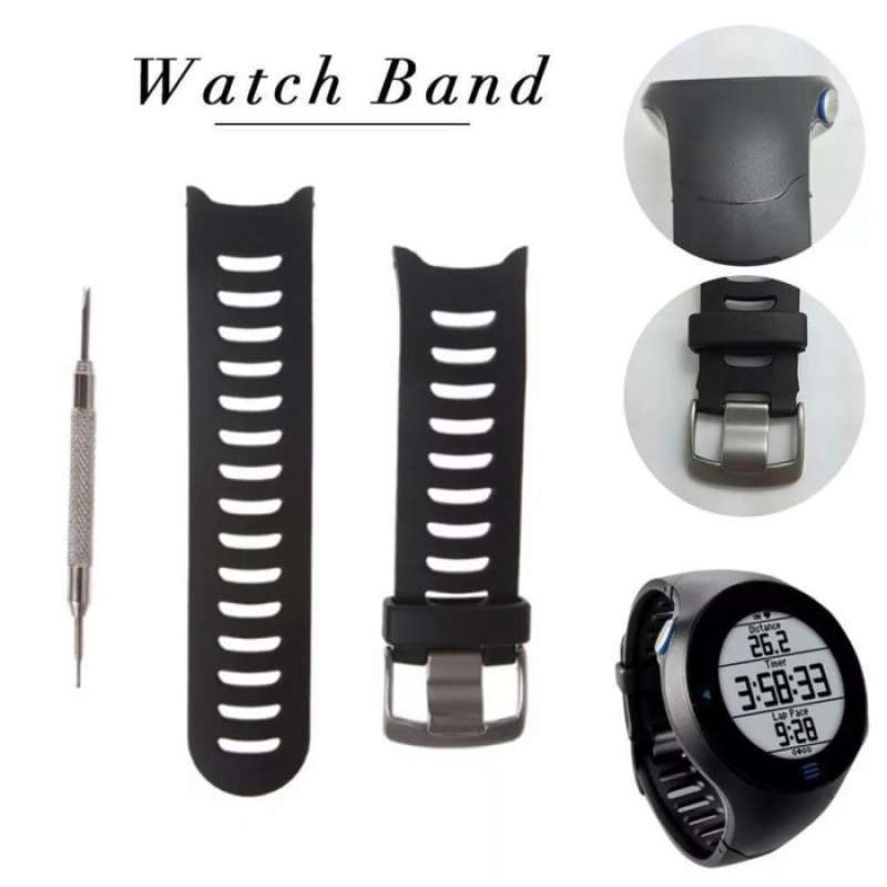 Jual Garmin Forerunner 610 replacement strap fr610 band tali jam di Seller  Annikaa Shop - Wanasari, Kab. Bekasi