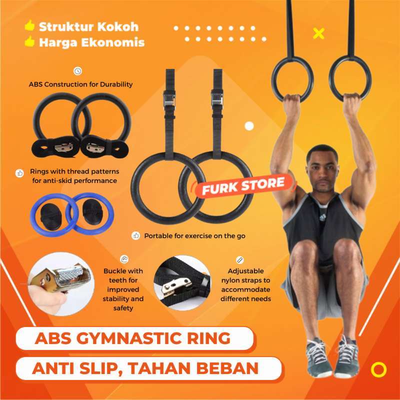 Promo Gym Ring ABS Ring Senam Cincin ABS Gymnastic Ring ABS