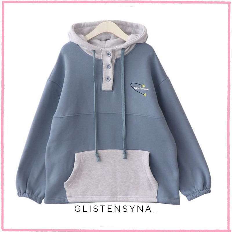Hoodie deals oversize korea