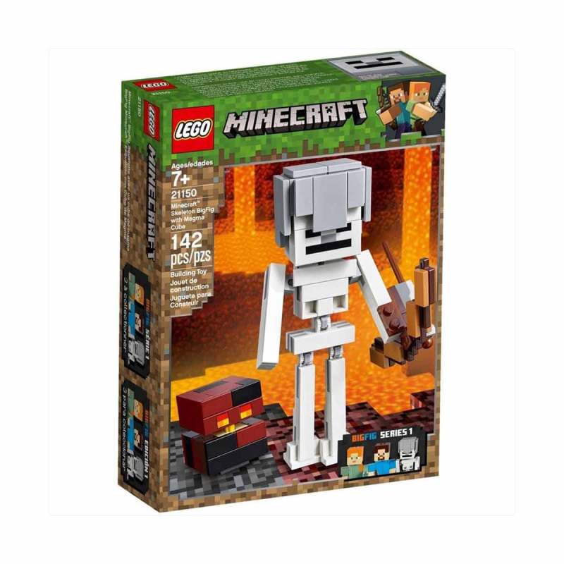 Jual Lego Minecraft 21150 Skeleton Bigfig With Magma Cube Online April 2021 Blibli Lego minecraft 21169 первое приключение в шахте обзор и новости лего майнкрафт 2021 2 полугодие. lego minecraft 21150 skeleton bigfig with magma cube