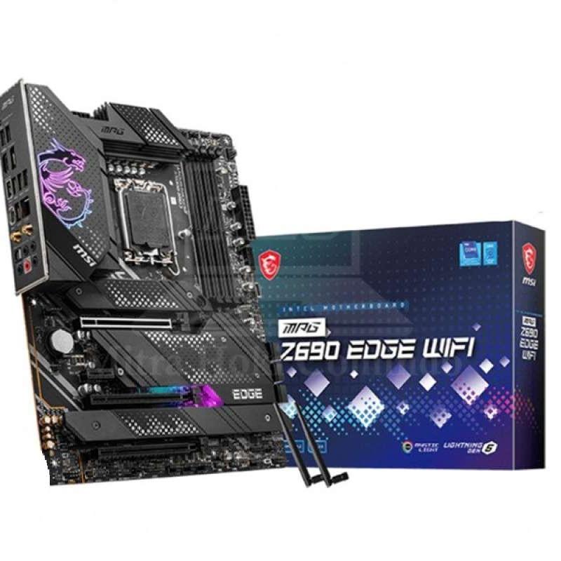 MSI Z690 EDGE WIFI DDR4 + i9 12900KF（MSI MPG Z590 GAMING