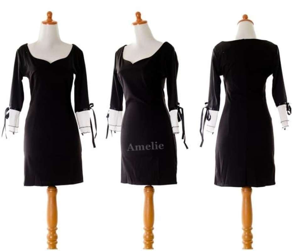 Gaun black cheap