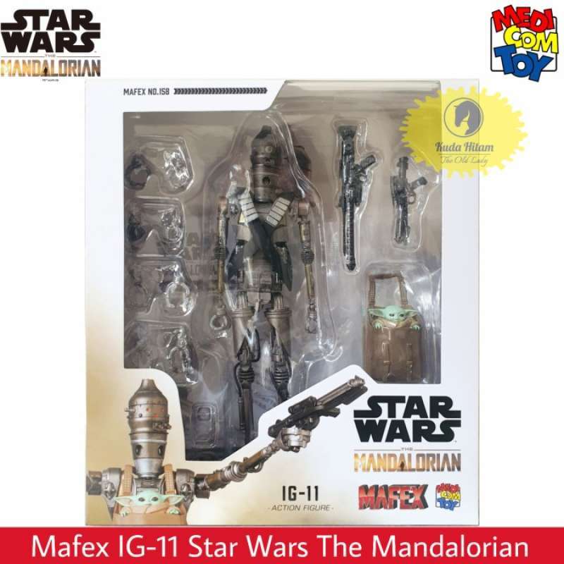 Promo Medicom Toy Mafex 158 Ig-11 Star Wars The Mandalorian