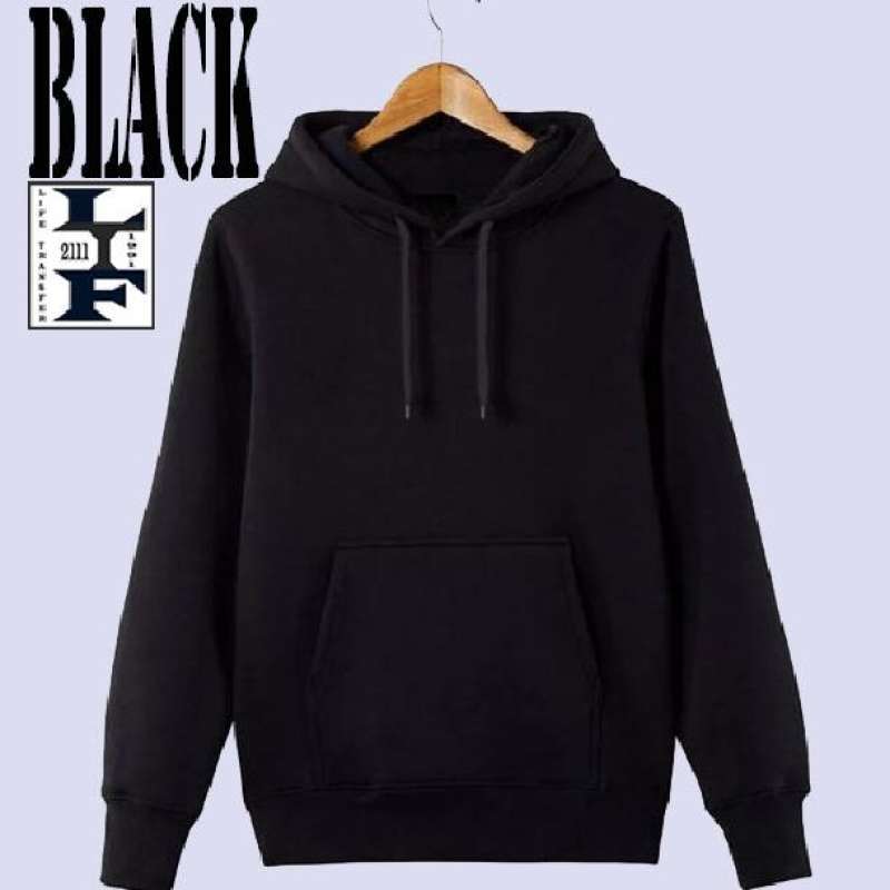 Sweater discount hoodie hitam