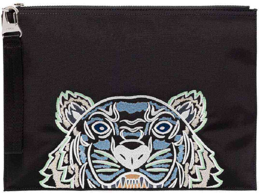 Kenzo tiger shop pouch