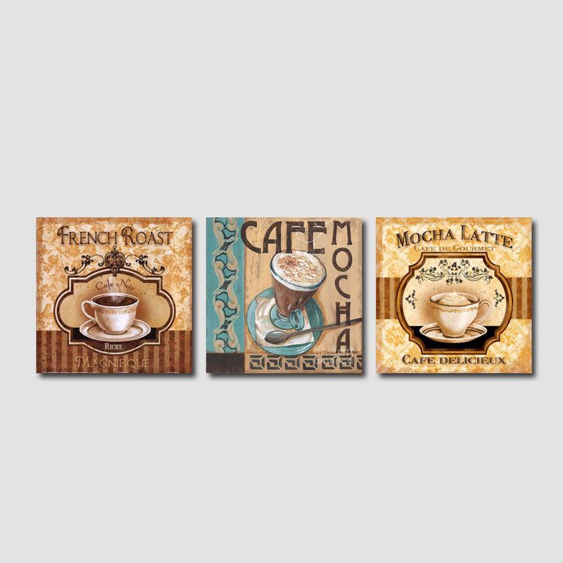 Jual Prima Shabby Craft Wooden Walldecor Vintage Cafe Mocha 3 In 1
