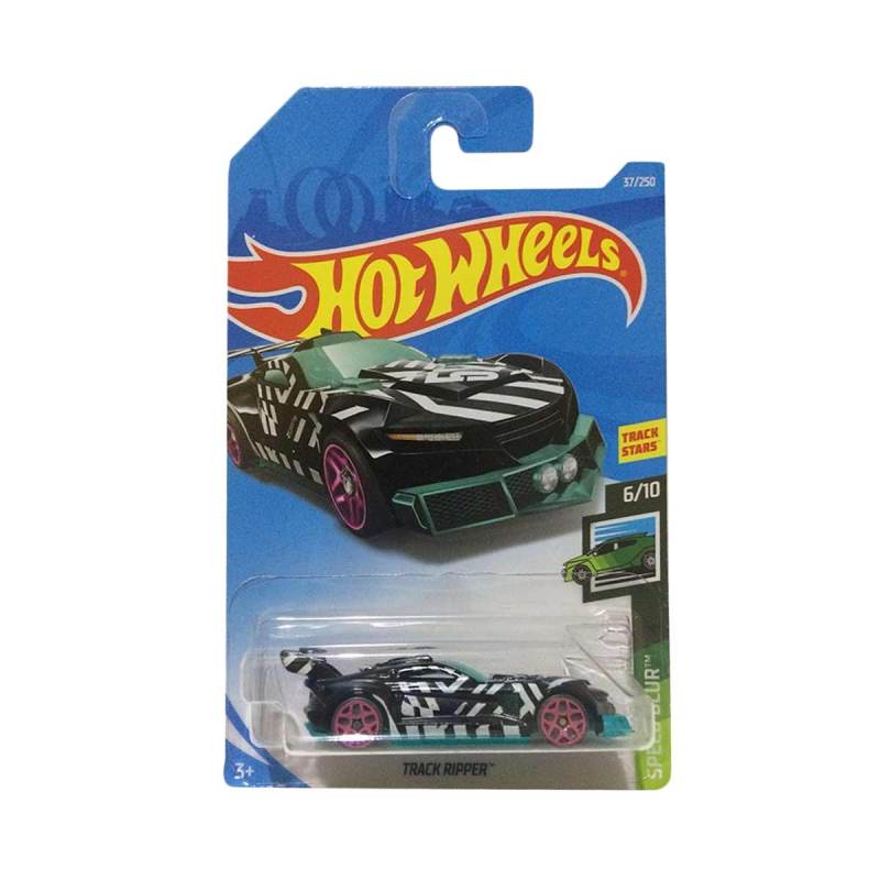 Jual Hot Wheels Track Stars Track Ripper 2019 Diecast Hitam