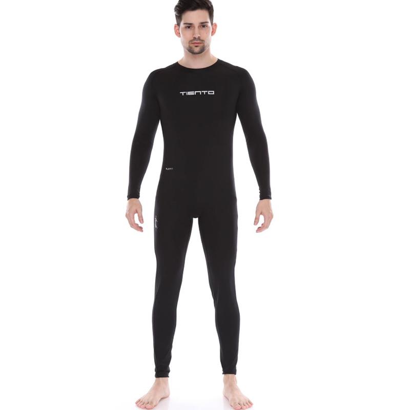 Jual Tiento Wetsuit Basic Swimwear Compression Jumpsuit Diving Snorkeling Surfing Men Set Pakaian Olahraga Renang Pria Black Original Online Oktober 2020 Blibli Com