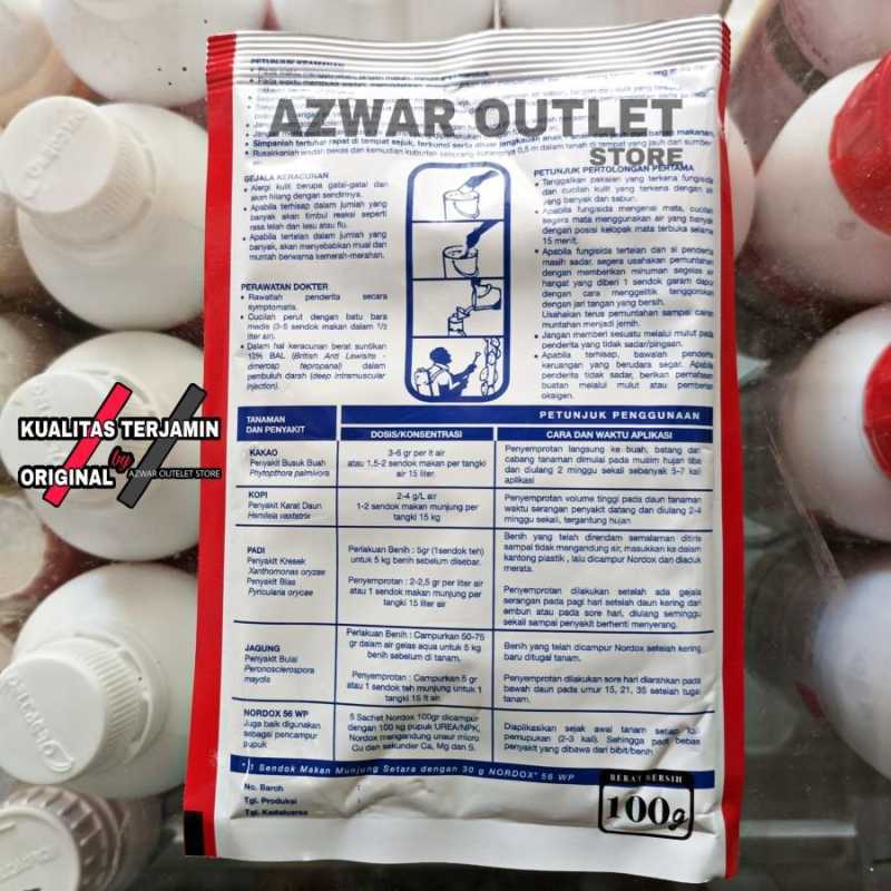 Bakterisida / Fungisida NORDOX obat penyakit untuk tanaman - original