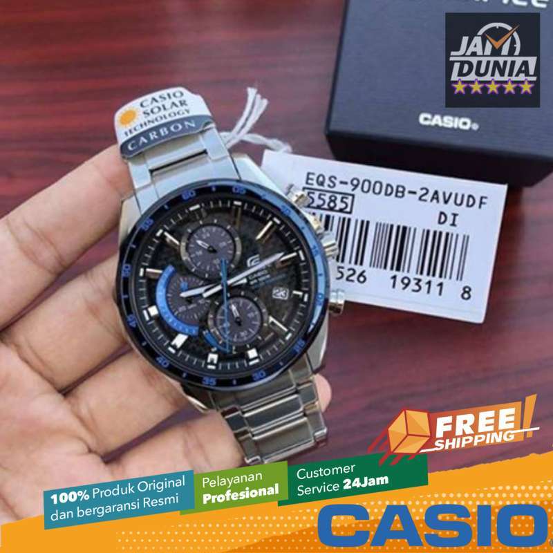 Promo JAM TANGAN CASIO ORIGINAL CASIO EDIFICE EQS 900DB 2AVUDF