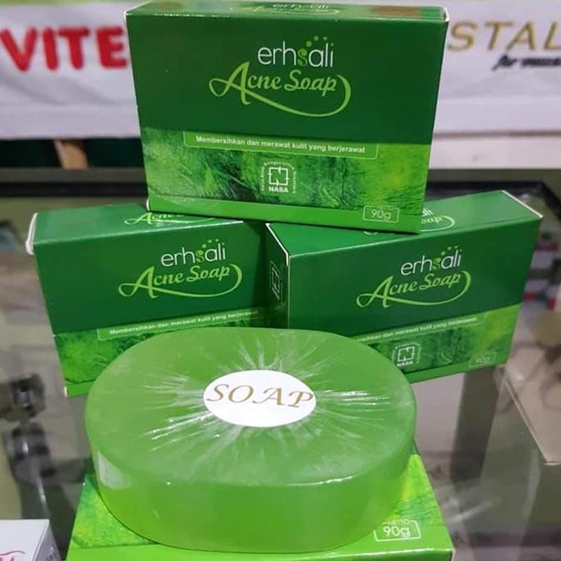 Jual Natural Nusantara Erhsali Anti Acne Soap Online Desember 2020 Blibli