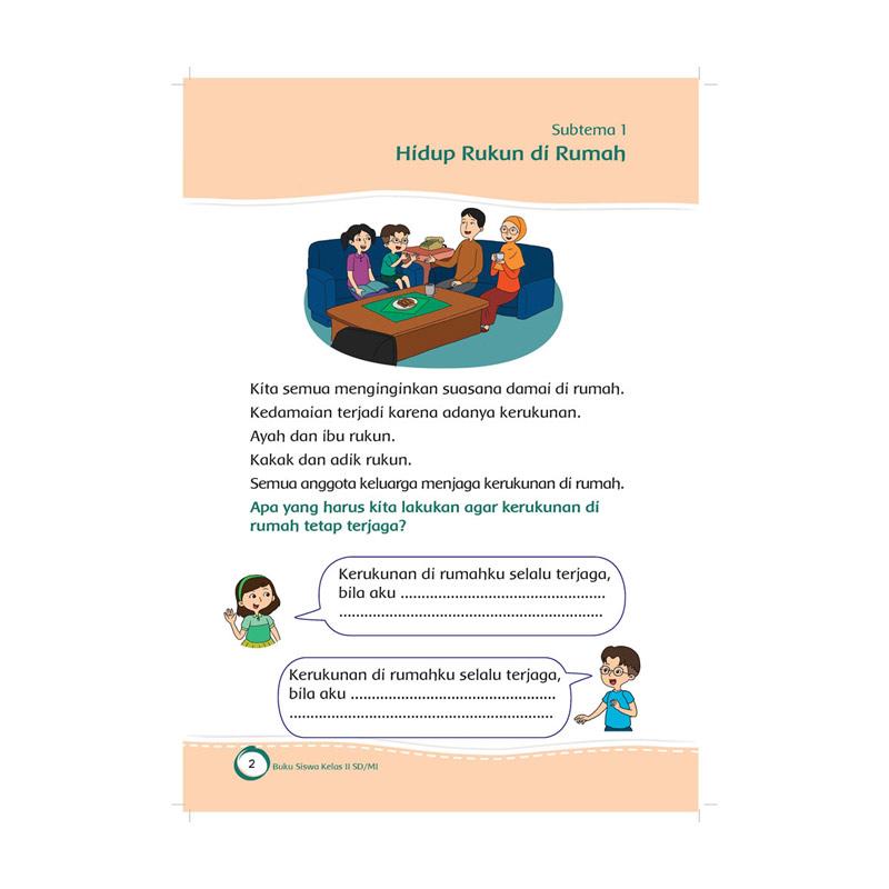 Jual Kemendikbud Republik Indonesia Tematik Sd Kelas 2 Tema 1 Hidup Rukun K13 Revisi 2017 Buku Edukasi Online Oktober 2020 Blibli Com