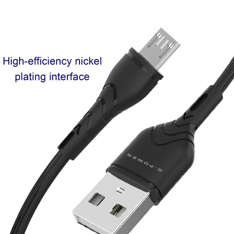 Jual G Power Cable Data U11 Micro Usb With Support 2 4a Quick Charge Fast Transmission Murah September 2020 Blibli Com