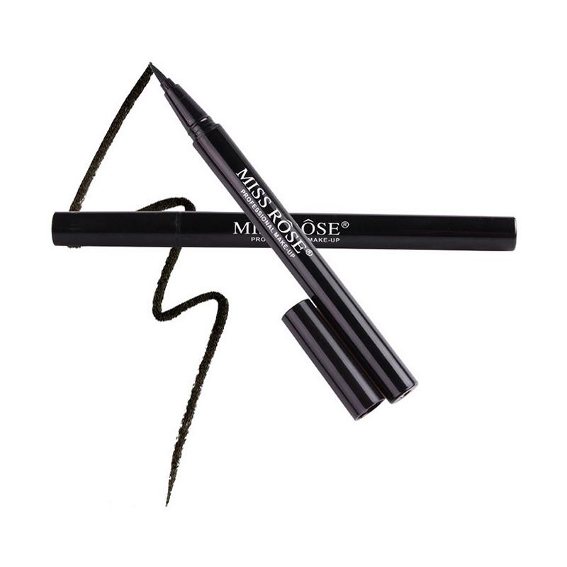 Jual Eds Miss Rose Make Up Pencil Waterproof Eyeliner Black 2