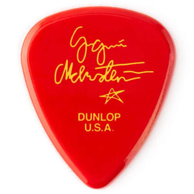 Promo Dunlop Yngwie Malmsteen Custom Delrin 2.0 Mm Red Pick Gitar