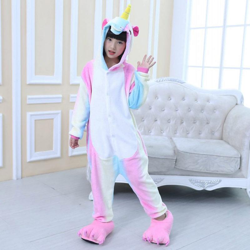 Jual Eds 7 Childrens Animal Flannel Pajamas Costume Cartoon