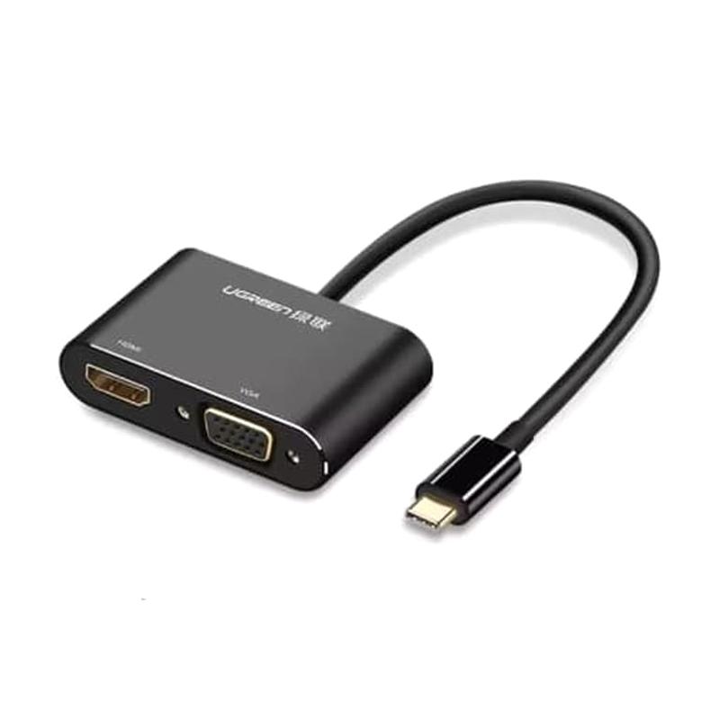 Jual Ugreen Converter Usb Type C 3 1 To Vga Dan Hdmi 4k Metal For Laptop Online November 2020 Blibli Com