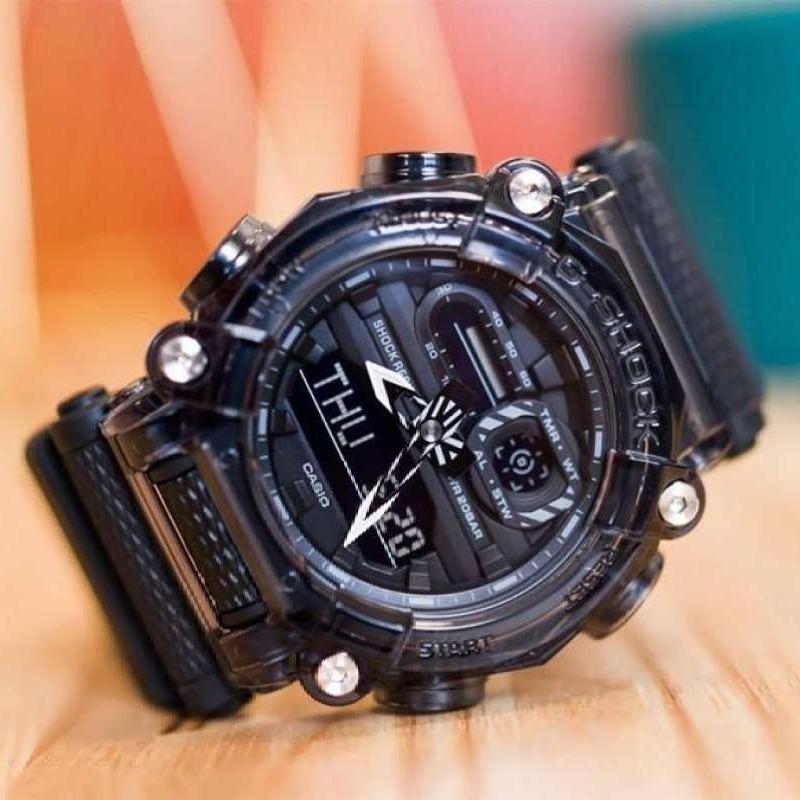Casio G SHOCK GA 900SKE 8ADR Jam Tangan Pria Transparan GA900