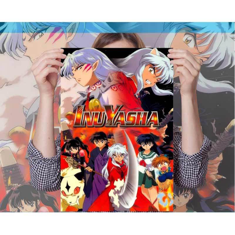 Jual Oem Inuyasha Action Figure Poster Anime A3 Online November 2020 Blibli Com