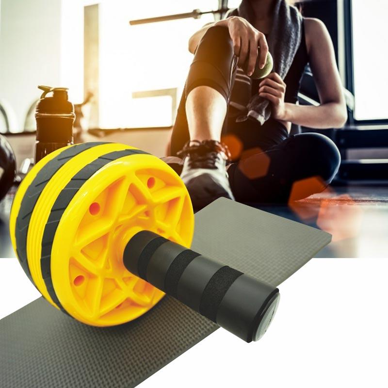 Jual Speeds Lx 009 5 Roller Exercise Fitness Wheel Abdominal Workout Trainer With Knee Mat Online September 2020 Blibli Com