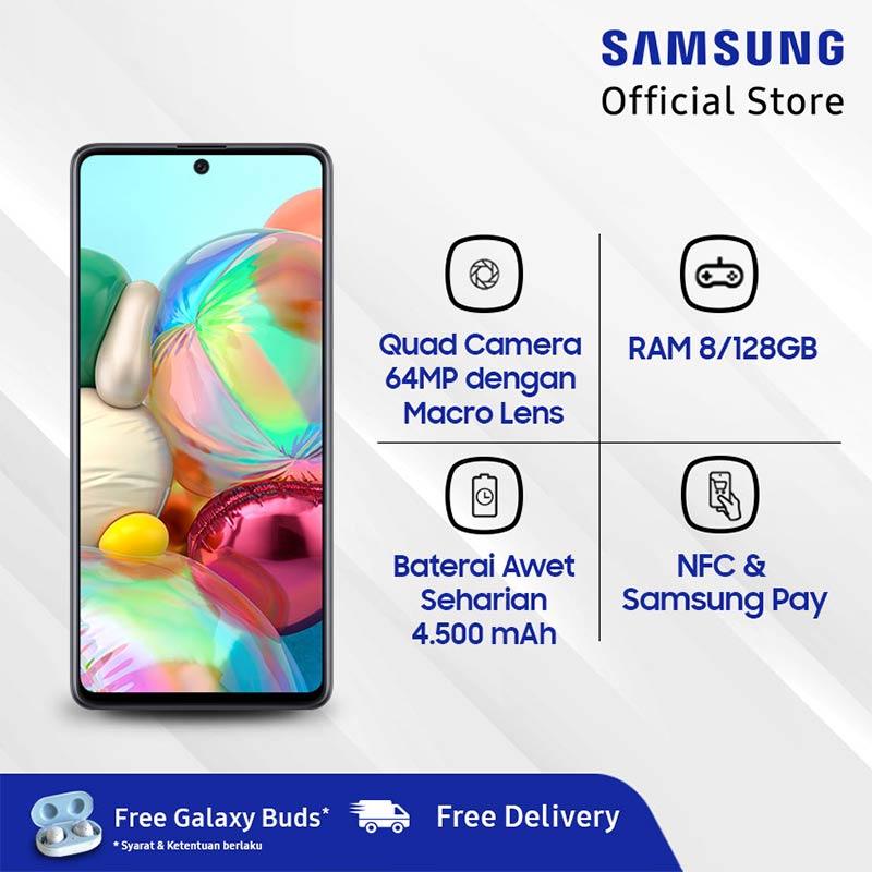 Samsung a71 free galaxy sale buds
