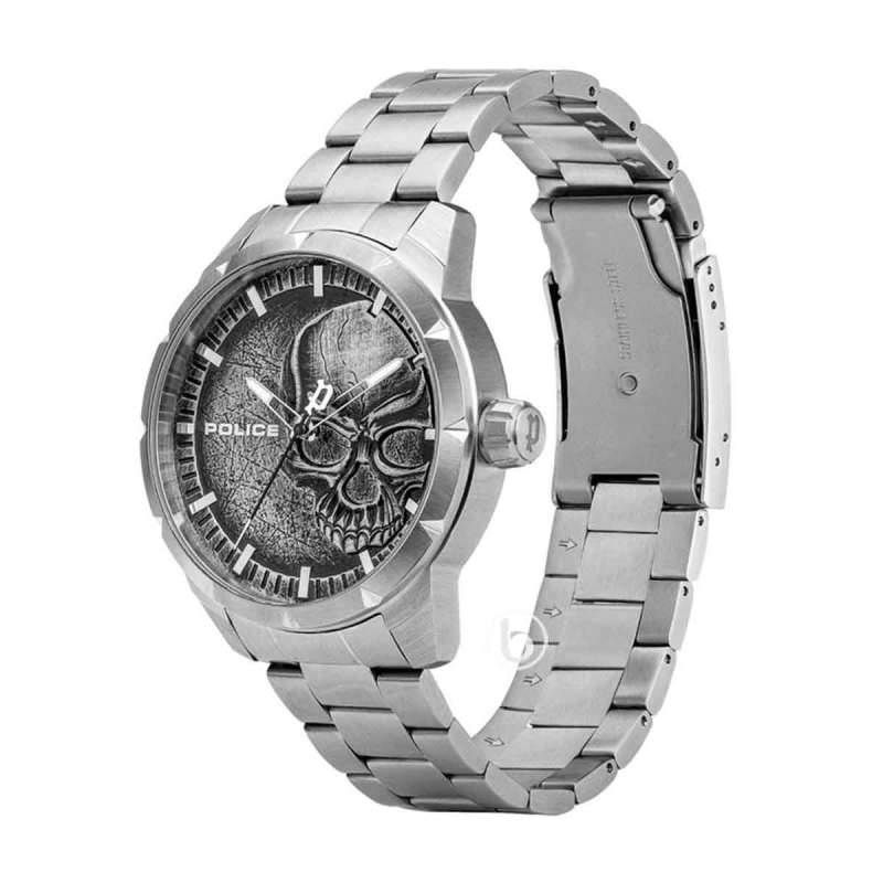 police neist skull watch