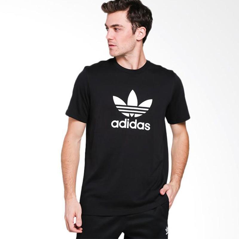 Jual adidas Originals Men Trefoil T Shirts CW0709 di Seller