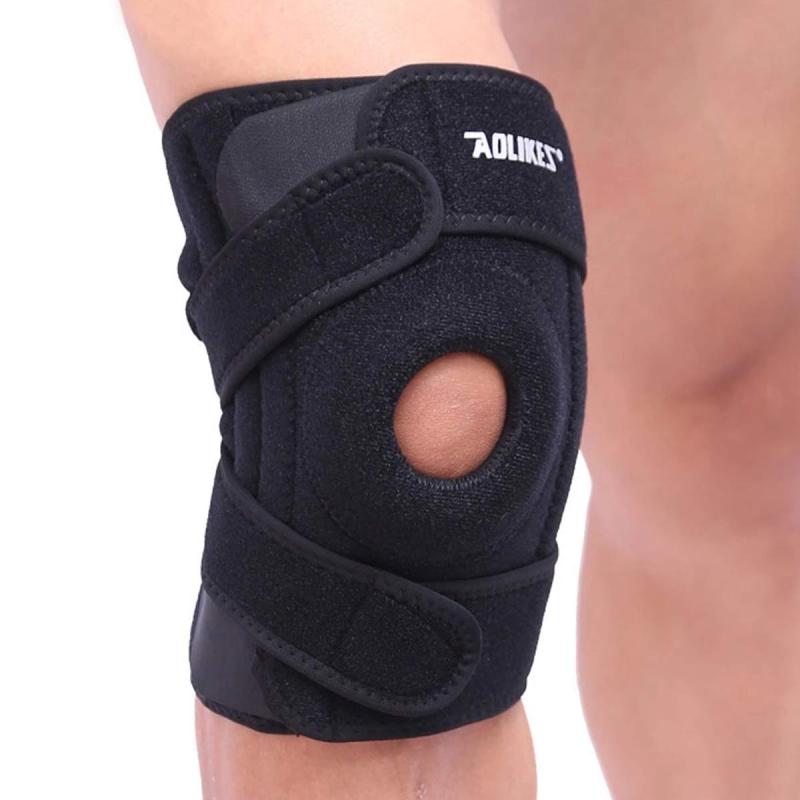 Jual Aolikes 7913 Knee Support Wrap Sleeve Pad Patella Pelindung Lutut Kaki Kaki Kiri Online Oktober 2020 Blibli Com