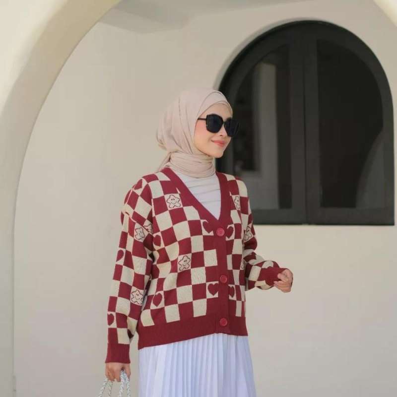 Cardigan muslimah deals online