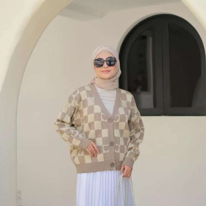 Cardigan muslimah online sales